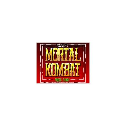 Motal Kombat 16 bit MD Game Card For Sega Mega Drive For SEGA Genesis