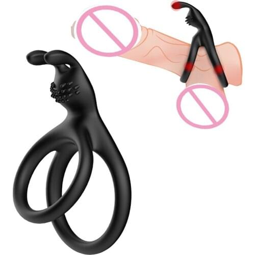 Silicone Cock Rings Mens Ring Penis Erection Ring Clitoris Stimulator Delay Ejaculation Cockring Sexulaes Toy For Man Bondage