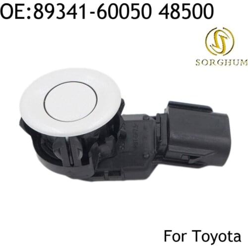 New 89341-60050 8934160050A0 PDC Parking Ultrasonic Sensor For Toyota 48500 White Color