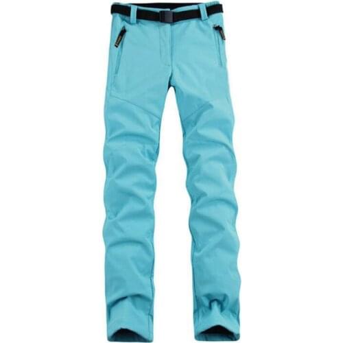 Thick Warm Fleece Softshell Pants Women Outwear Tactical Trousers Waterproof Windbreaker Brand Pantolon Thermal Pants Clothes