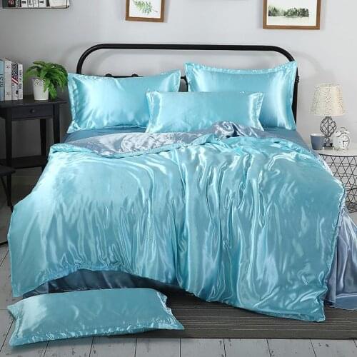 50 1Pc solid color Duvet Cover Twin queen king size Zipper Quilt Cover Home Comfortable Bedding article Free shipping
