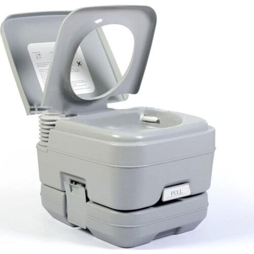 Portable Toilet Outdoor Camping Mobile Toilet For Home Hospital Travel Boat With Waste Tank Built-In Pour Spout Washing Sprayer