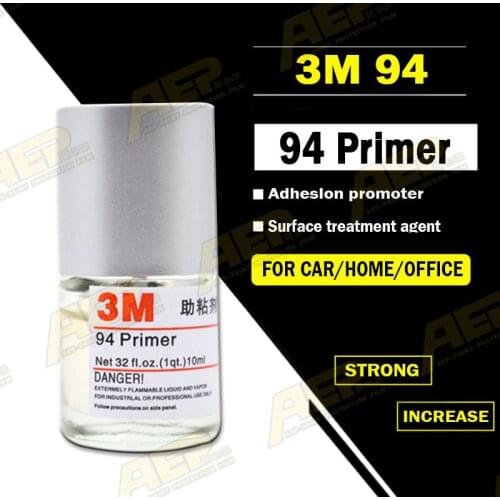 Special price 3M adhesive Primer Adhesion promoter 10ML increase the adhesion For Car/Home/Office Wrapping Application Tool Tape