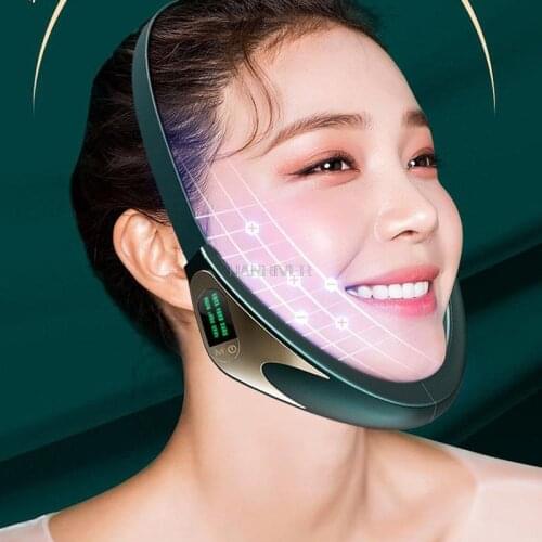 Facial Thinner Woman Small V Face Lifting Tightening Band Facial Double Chin Massager Facial Massager