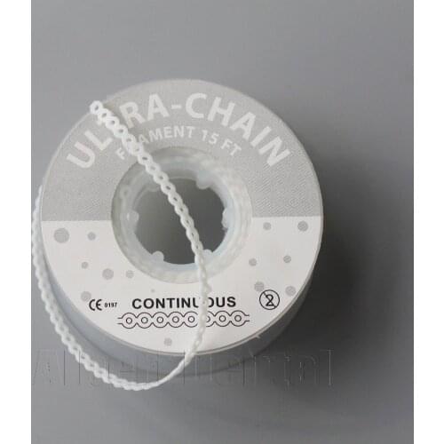 1 PC Dental Orthodontic Elastic Ultra Power Chain Continuous