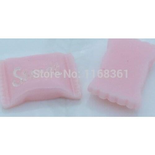 1pcs/lot resin flat back light pink sweet candy 23mm simulation of food Cabochon Scrapbook DIY phone decoration B303-6