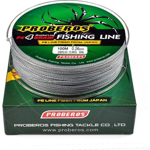 100m Fishing tackle 6-100LB PE Multifilament Sea Super Braided Japan Strong Fishing Line Carp Fishing For Fish Rope Cord