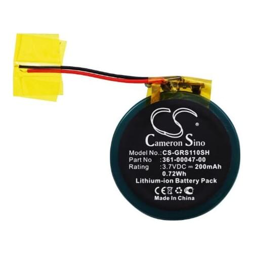Cameron Sino 200mah battery for GARMIN Approach S1 S3 S4 110 210 210W Forerunner S1 S1W 361-00047-00 361-00064-00 batteries