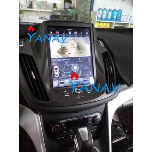 Android 9.0 car auto radio for-ford kuga/escape 2013-2018 car stereo GPS navigation vertical screen DVD multimedia player