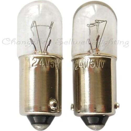 Ba9s T10x28 24v 5w Miniature Lamp Bulb Light A028