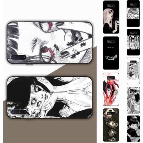 Yinuoda Japanese Horror Manga Style Phone Case for Samsung Note 5 7 8 9 10 20 pro plus lite ultra A21 12 72