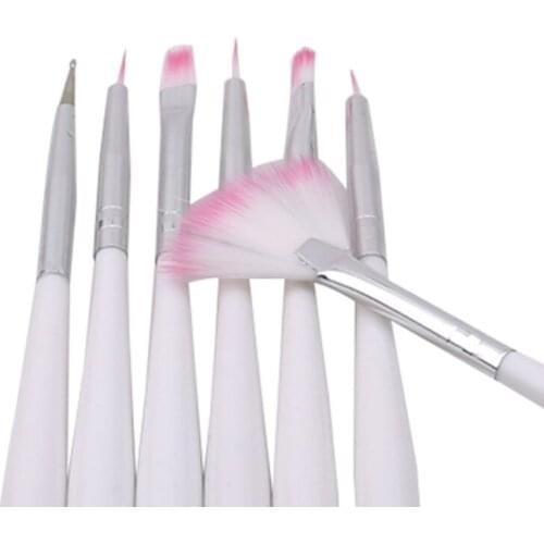 7Pcs Cake Engraving Pen Cookie Icing Chocolate Painting Tool Flower Modelling Clays Craft Pen Multifunction Icing Pastry Brushes