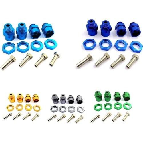 Hsp1:10 Change to 1:8 Flat/Off-Road/Big Foot Tires 12MM Turn 17MM Connector Thickened and Lengthened 15MM