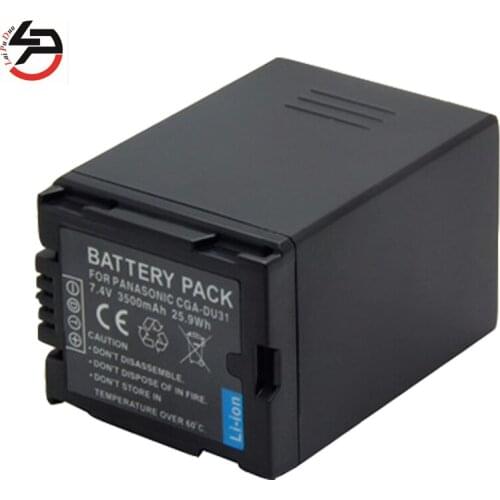 LPD 7.4v 3500mah 100% brand new Replacement Camera Battery For Panasonic VW-VBD310 NV-GS100K NV-GS120K NV-GS100K NV-GS120K