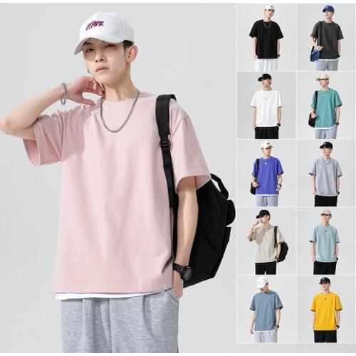 Мужские однотонные футболки Oharishu China At AliExpress