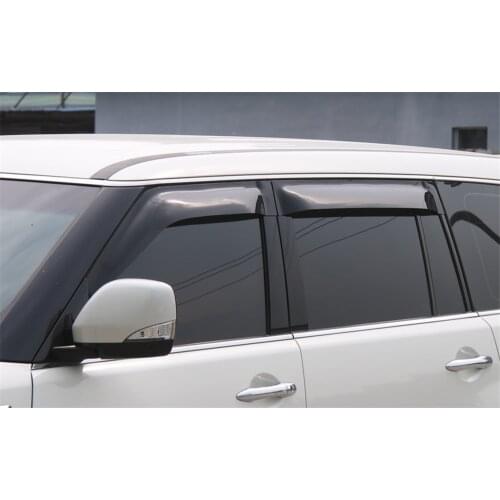 Car Window Wipers Water Rain Occluder for Nissan Patrol Y62 2017+ Car Accessories Exterior Decoration Protector 4pcs Brand New