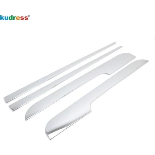 Side Door Body Trim For Toyota Sienta NHP170 2015 2016 2017 Chrome Door Molding Strip Panel Bumper Hoods Car Styling Accessories