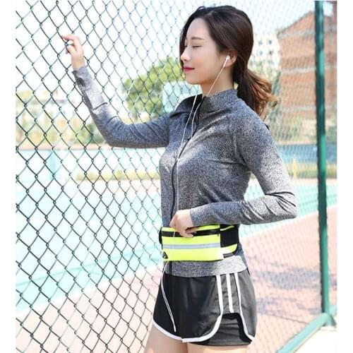 OUTAD Men Women Waist Bag Portable Key Money Phone Pouch Belt Fanny Packs for Women Travel Bag Unisex Waist Pack Bum Hip Bag