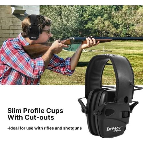 SALE Howard Leight R-01526 Impact Sport Electronic Earmuff Shooting Protective Headset Foldable new WW