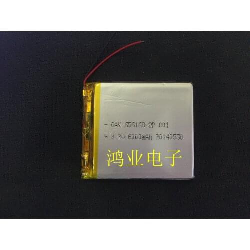 3.7V polymer lithium battery 606168P 066168P 2800MAH mobile power source tablet computer and so on
