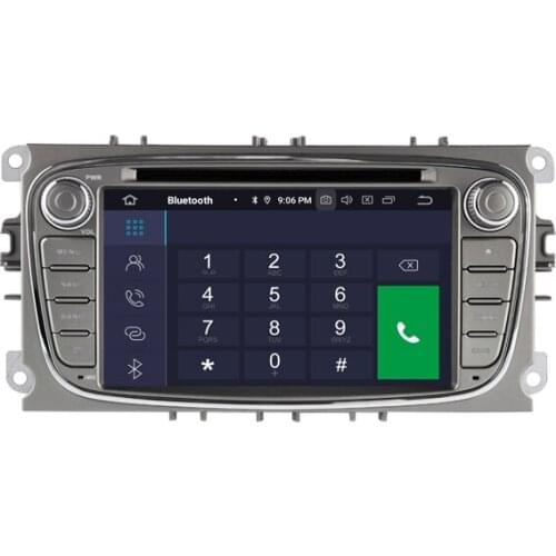 7" Android 10.0 OS Car DVD Multimedia GPS Radio System Player for Ford Galaxy 2011-2012 & Focus 2008-2011 & S-Max 2008-2011