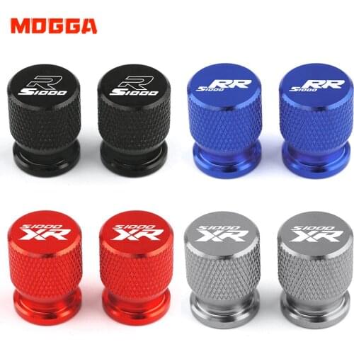 For BMW S1000XR S1000RR S1000R HP4 S1000 R/RR/XR Motorcycle CNC Aluminum Accessories Wheel Tire Valve Caps Cover Plug