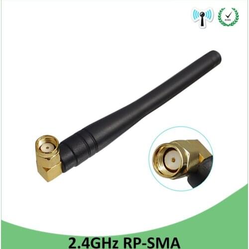 5pcs 2.4 GHz WiFi Antenna 3dBi Aerial RP-SMA Male Connector 2.4ghz antena IOT wi fi antenne Wireless Router Wifi Booster