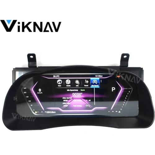 Android car LCD meter instrument dashboard screen for Toyota Highlander 2015-2019 radio multimedia player GPS navigation