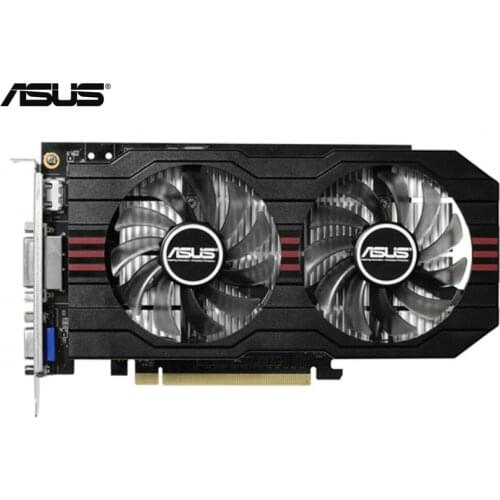 Used,original ASUS GTX 750 2GB 128bit GDDR5 Graphic card HDMI DVI,100% tested good