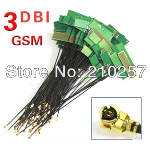 Free Shipping 10pcs 3dbi Gsm 800 900 1800 1900Mhz Internal Pcb Aerial Antenna