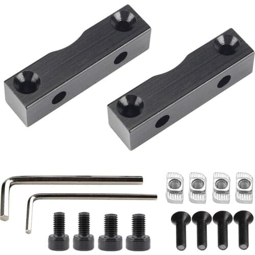 3D Printer Parts Aluminum Alloy Z axis Stepper Motor Mount Block for Ender 3/ Ender 3 Pro/CR-10 Series Upgrade Kit