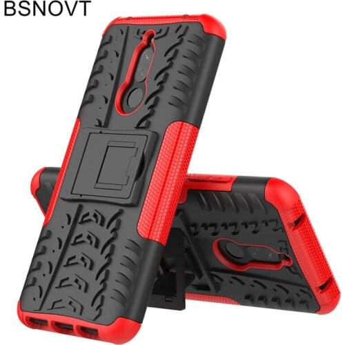 For Xiaomi Redmi 8 Case Soft Silicone Hard PC Armor Phone Holder Anti-knock Case For Xiaomi Redmi 8 Case For Redmi 8 Cover 6.22"