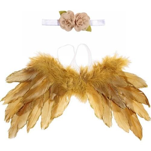 Infant Announcement Hair band Headwear Costumes Party Baby Toddler Photo Shooting Cloth Crown Newborn Photography