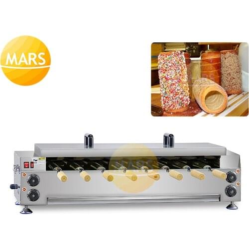 2020 New Trdelnik Machine Electric/Gas Donut Cone Maker to Make Kurtos Kalacs Commercial Chimney Cake Machine Kurtos Grill Oven