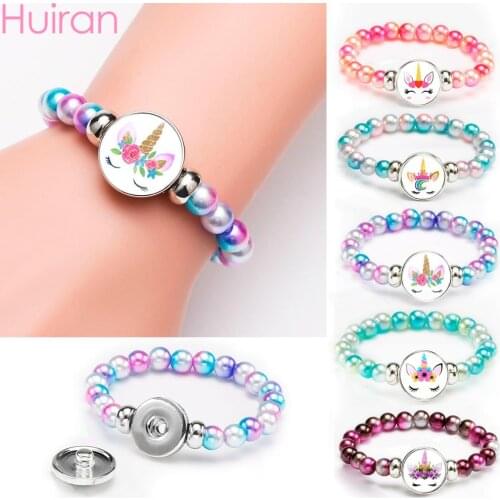 Huiran Unicorn Bracelet Unicorn Birthday Party Decorations Happy Birthday Party Decorations Kids Favors Unicorn Party Supplies