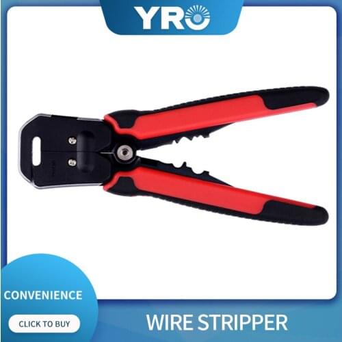 Cable Wire Stripper Cutter Crimper Automatic Multifunctional Crimping Stripping Plier Tools Electric Hand Tool