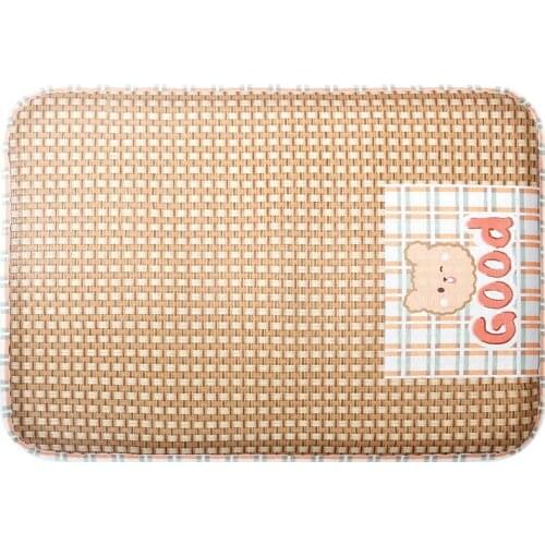 Dog Mat Summer Cooling Bed bamboo Material Top Quality Cat Mat Mascotas Cama Perro Sofa for Dogs House