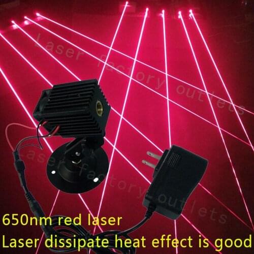 3V 650nm Punctate red laser module 200MW