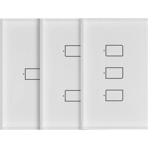 TC2S-US 100-240V BroadLink Bestcon Brand Smart Wall Light Touch Switch Smart works with Alexa, Google home, IFTTT