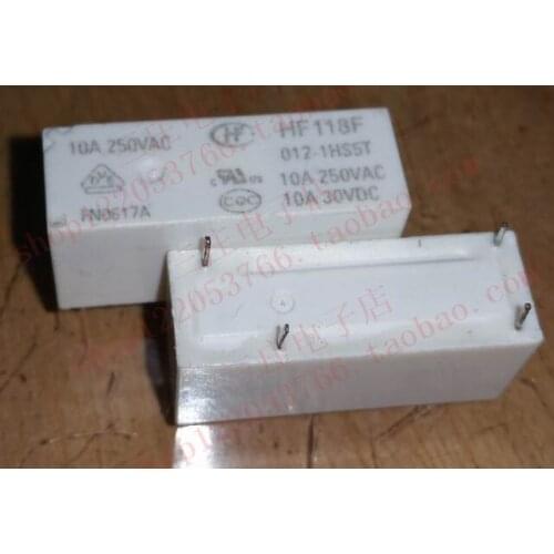 Relays HF118F 012-1HS5T 118F-1A-12V