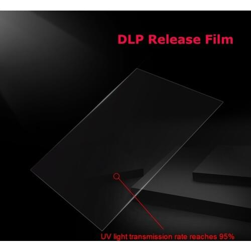 DLP Release Film UV Resin SLA Photosensitive Resin LCD Light Curing 3D Printer Parts 200*140*0.15mm Transparent High Quality