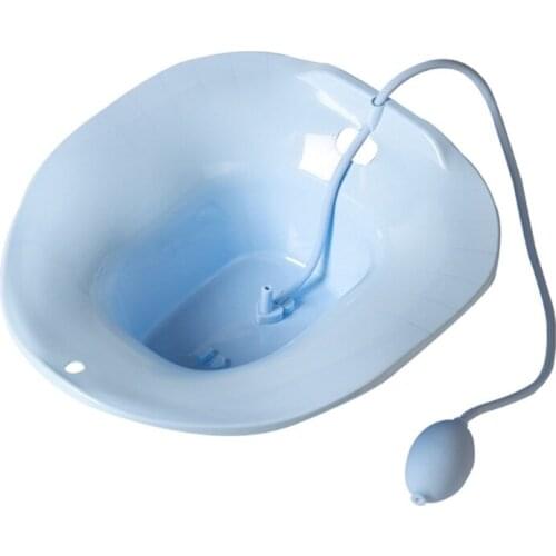 Sitz Bath for Toilet Seat Postpartum Care Basin for Cleanse & Easy to Store Portable Basin for Hemorrhoids