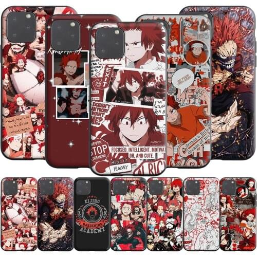 Eijiro Kirishima Hero Academia Silicone Case for Realme Narzo 30A GT NEO C3 C25 C21 C20 C17 C15 C12 C11 8 7 7i 6 6i Pro