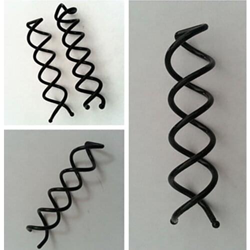 Spiral Hairpin Hair Claws DIY Women Girls Hair Styling Headwear Hair Clips Barrettes Headdress Hair Accessory Hairdressing Tools
