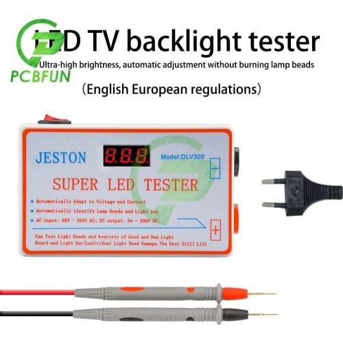 TV LED Tester TV Backlight Tester Meter Repair Tool Lamp Beads Strip Multipurpose LED Strips Beads Test Tools 0-330V Output