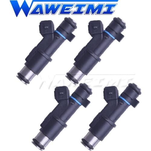 WAWEIMI 4x Fuel Injector Nozzle Valve 01F003A For Peugeot 206 307 406 407 607 806 807 Expert 2.0L 16V 1984E2 348004 75116328