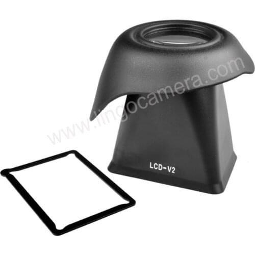 3" 3:2 LCD V2 Viewfinder 2.8X Magnifier Extender Eyecup for Canon 5DIII 550D , Nikon D90 and other cameras having 3" 3:2 screen