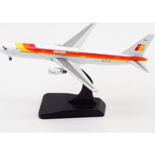 1:400 B767-300ER EC-GSU IBERIA Airlines Alloy Aircraft Plane Airliner W landing gear Display Adult Collection