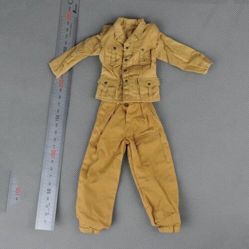 1/6 WWII North African Armys Uniform Models for 12'' Figures