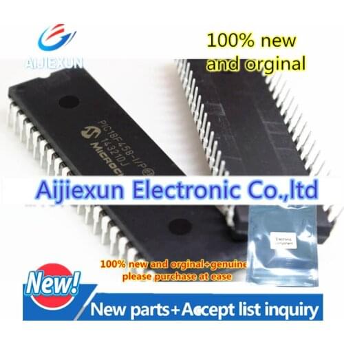 2Pcs 100% new and orginal PIC18F458-I/P DIP40 28/40-Pin High-Performance, Enhanced Flash Microcontrollers with CAN Modu in stock